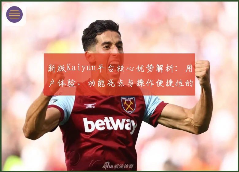 新版Kaiyun平台核心优势解析：用户体验、功能亮点与操作便捷性的全面测评